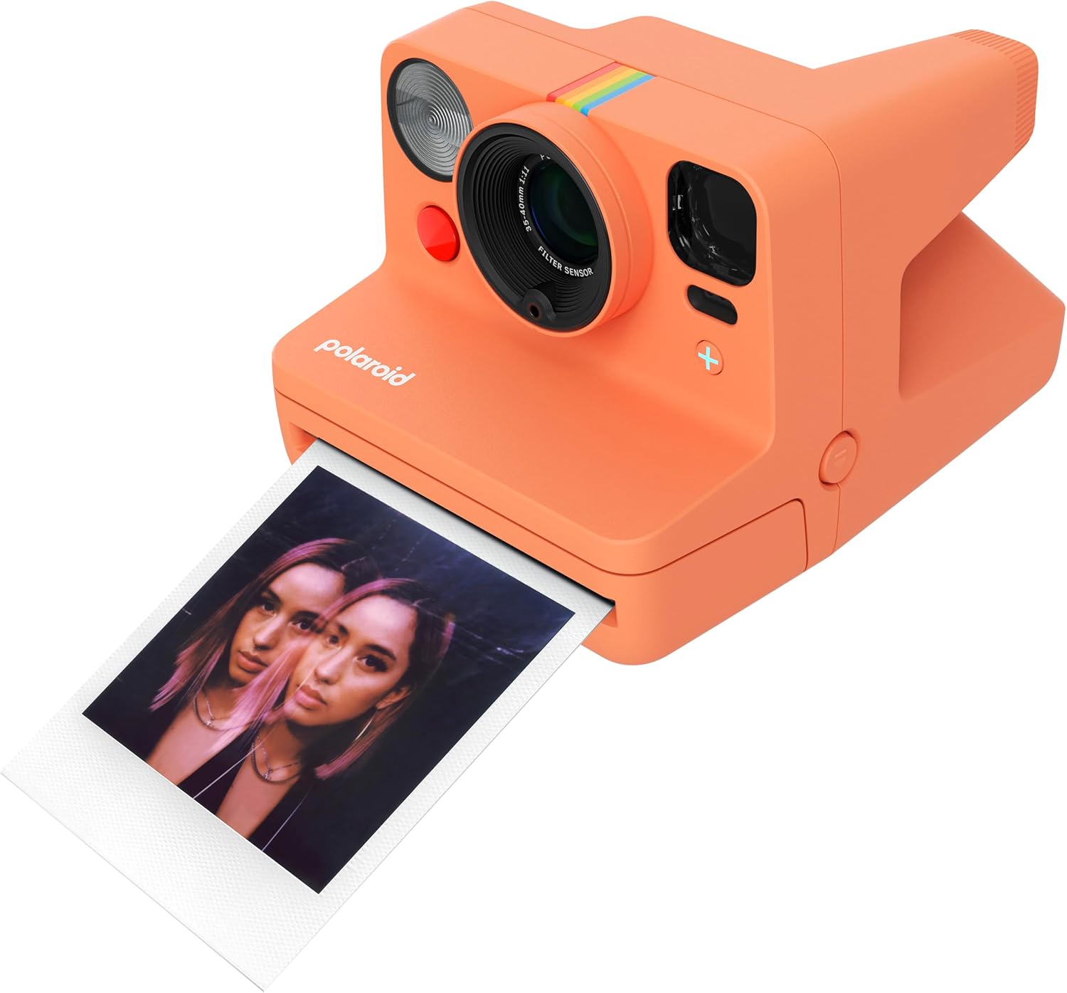 Polaroid Now+ - Cámara de película instantánea tipo I de tercera ge...
