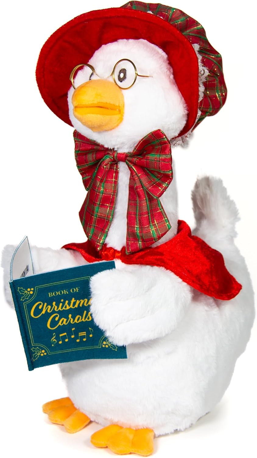 Cuddle Barn Jingling Santa 11" y Carolin' Mother Goose 14&#...