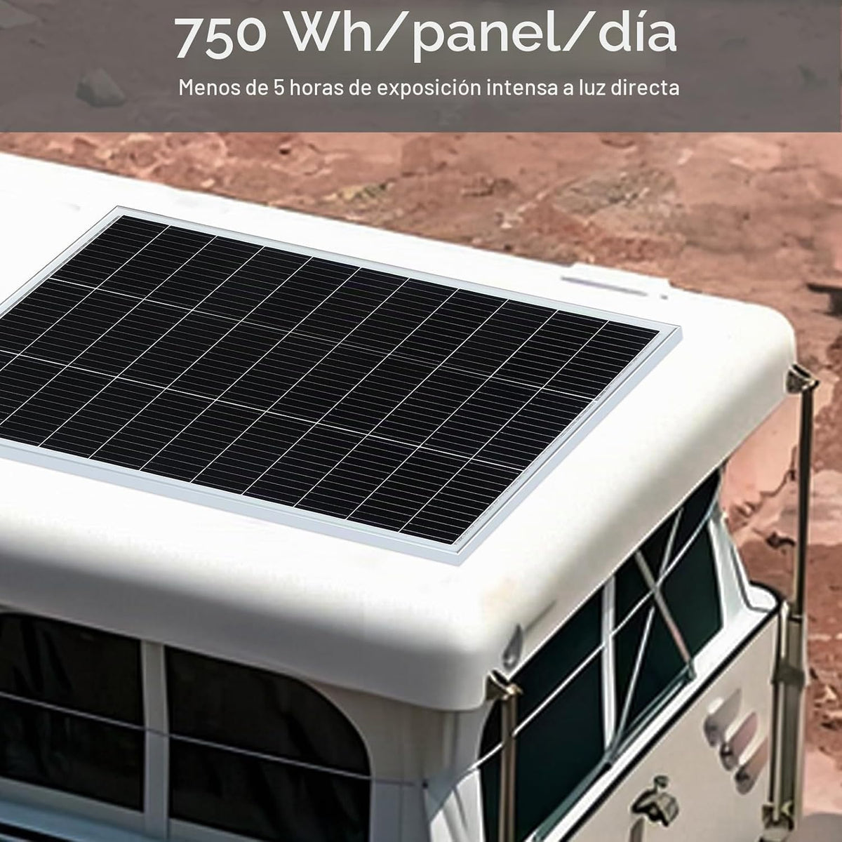 WUZECK Kit de panel solar de 300 W, 12 voltios\/24 voltios, módulo...