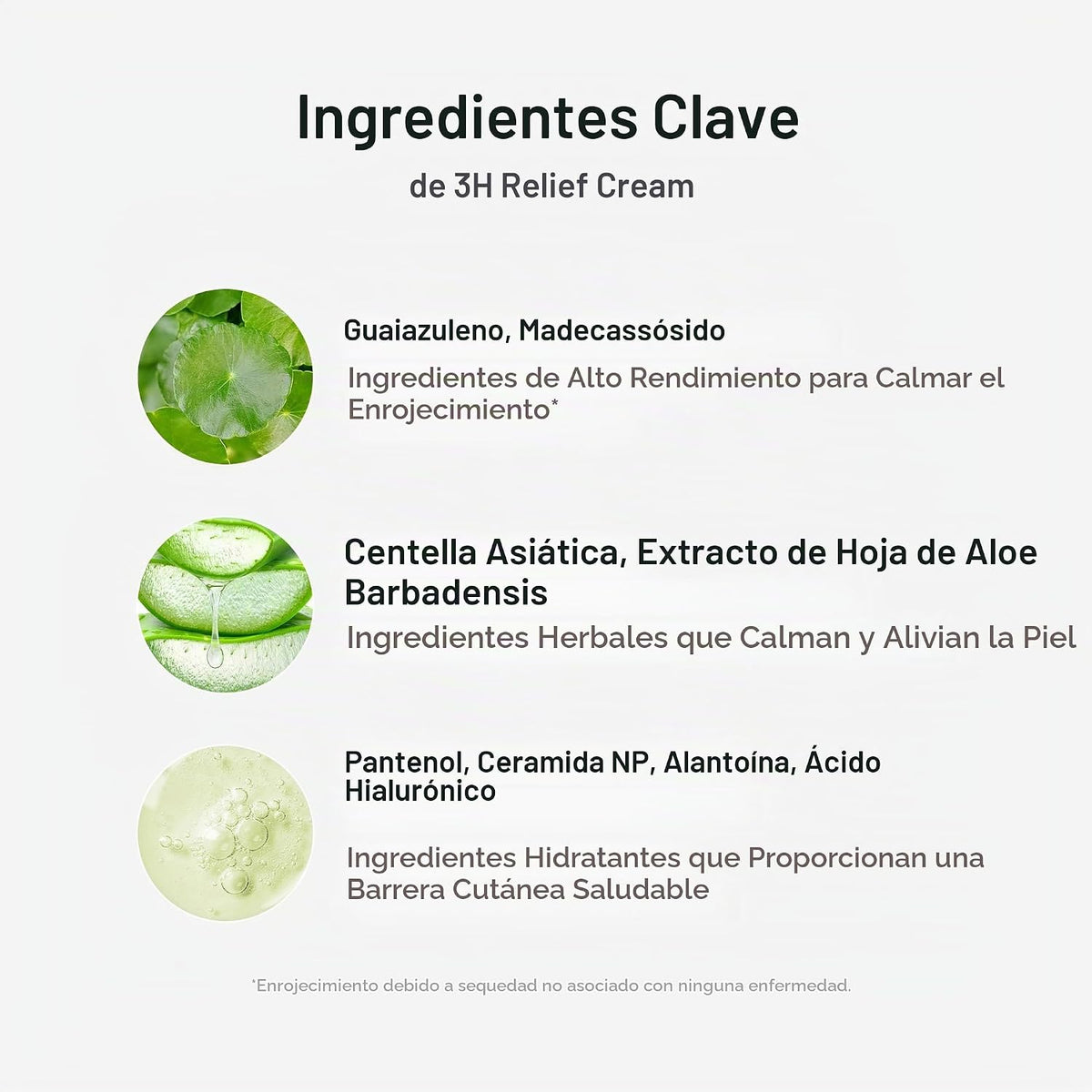 medicube Crema de alivio diario 3H para todo tipo de piel y cuidado...
