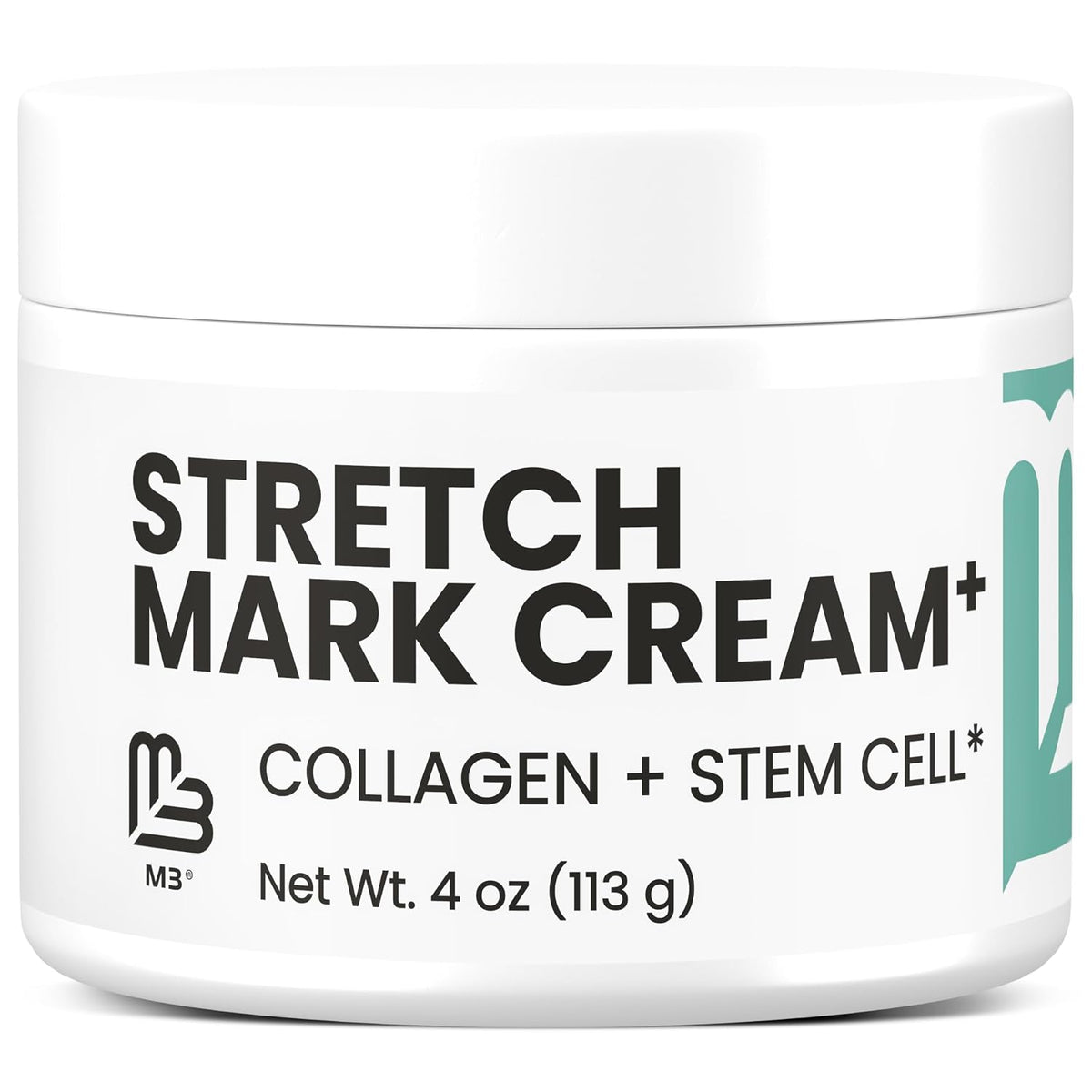 Crema para estrías M3 para el embarazo, con colágeno y célula madre...
