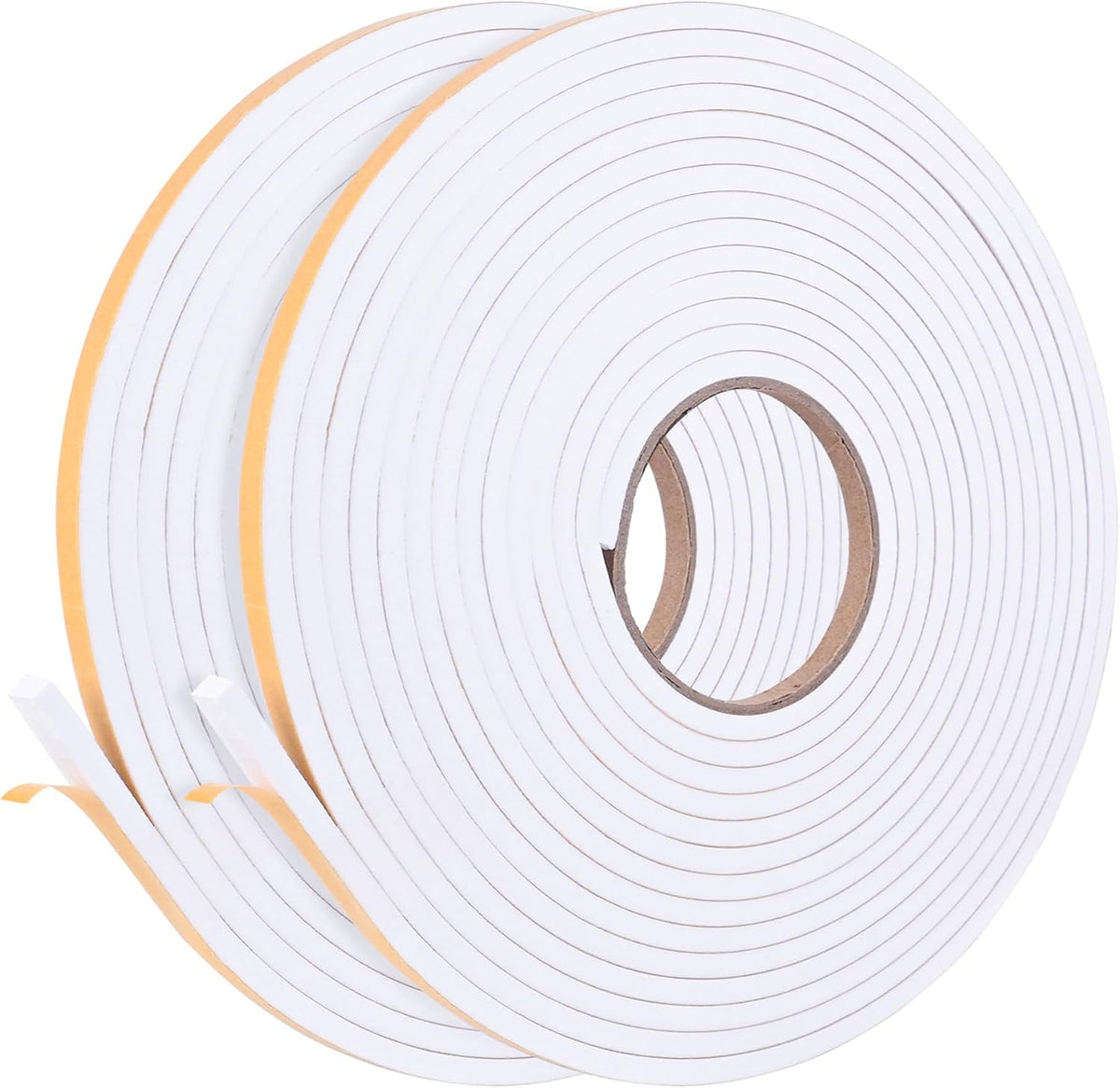 Kikerike Cinta de espuma autoadhesiva de 1\/4 pulgadas x 1\/4 pulga...