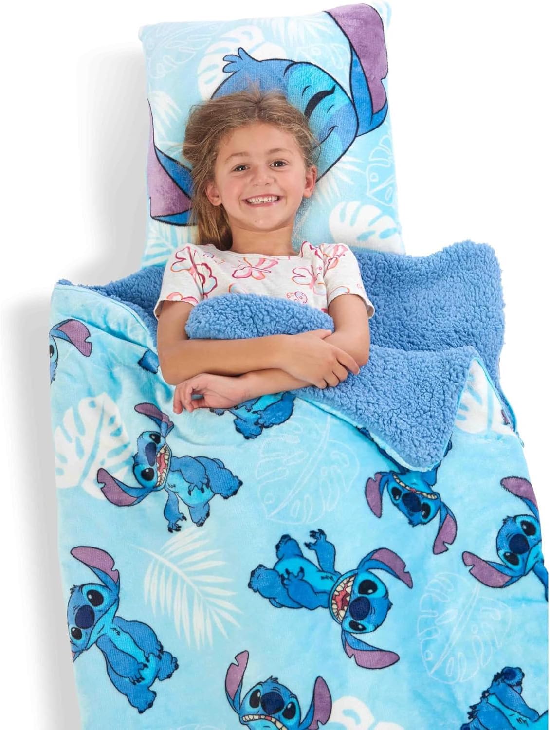 Juego de saco de dormir Stitch \u2013 Paquete con bolsa de dormir D...