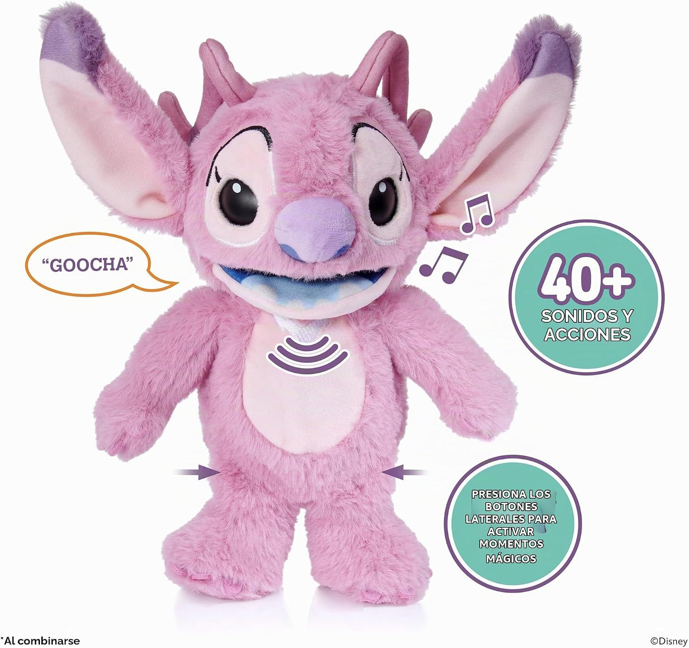 Wow! Stuff Disney Angel Palm Puppetronic | Más de 40 sonidos y acci...