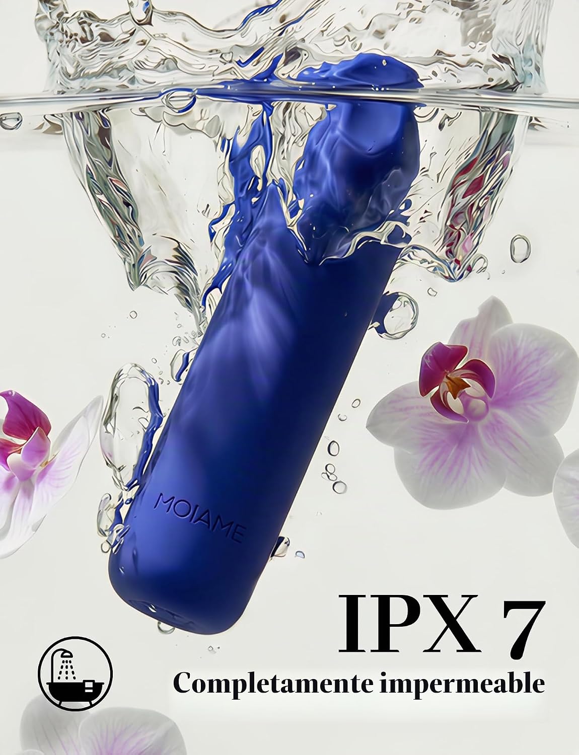 Vibrador pequeño tipo bala para mujeres: vibrador mini impermeable...