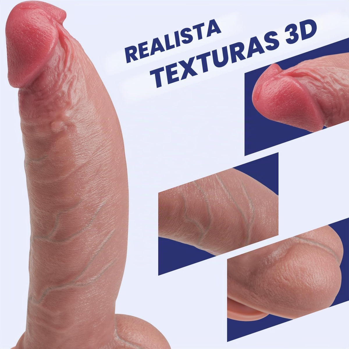 Consolador grande y grueso de 12 pulgadas, consolador anal gigante...