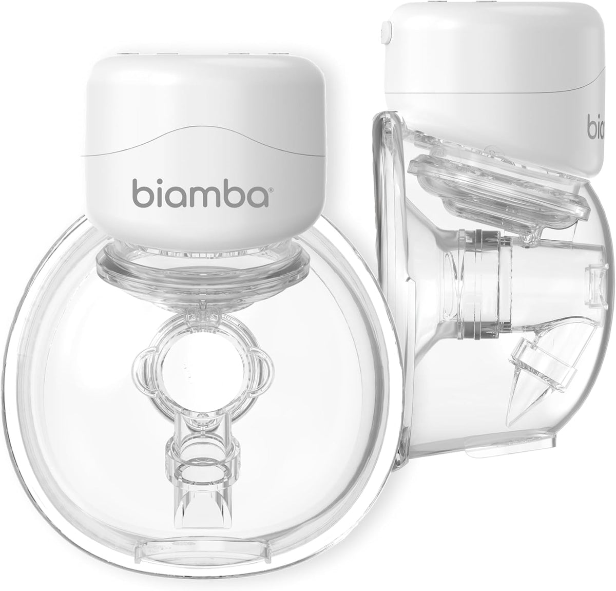 Biamba Extractor de leche portátil Pump Up manos libres, extractor...