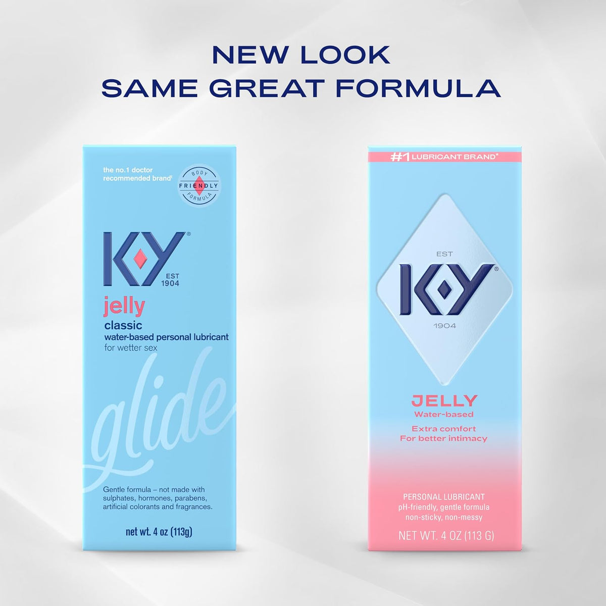 K-Y Jelly Lubricante Personal, fórmula a base de agua amigable con...