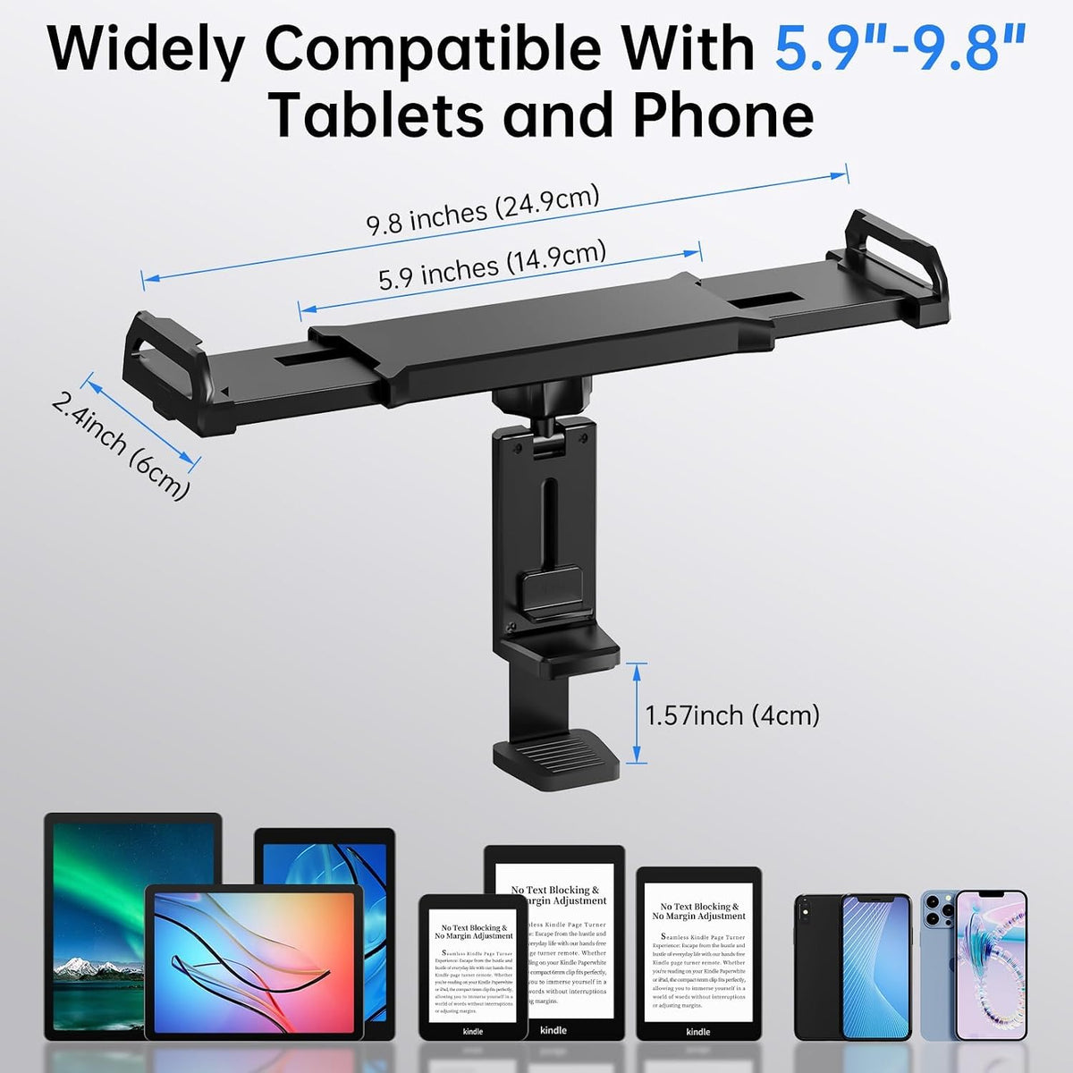vizzicool Soporte para tablet de avión para iPad y Kindle | Soporte...