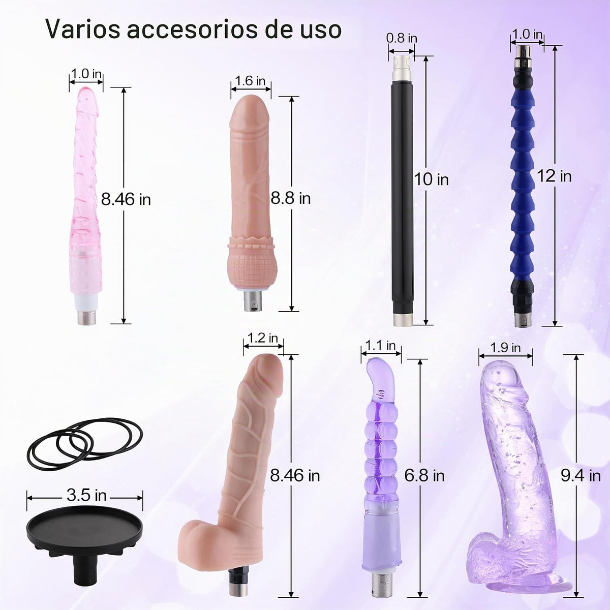 Máquina Sexual de Empuje Consolador Máquina Follar Máquina Juguetes...