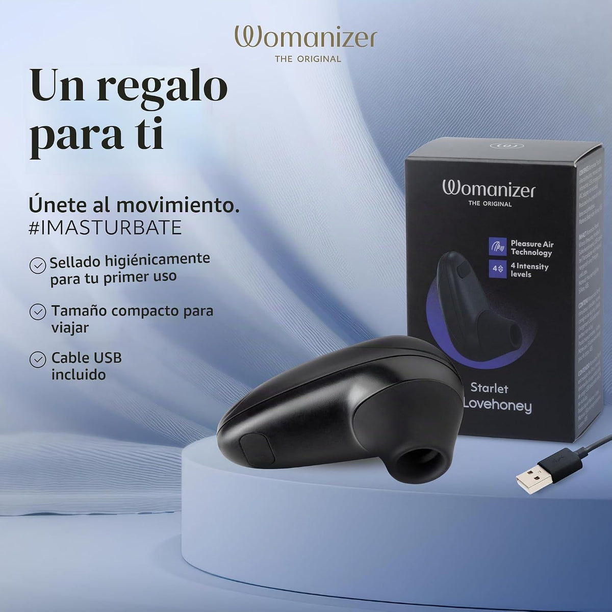 Womanizer Starlet Vibrador de clítoris para mujeres, juguetes sexua...
