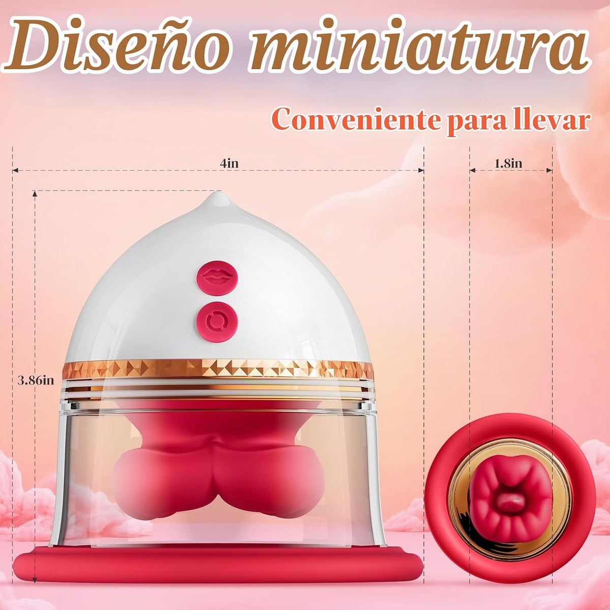 Juguetes para pezones, juguete sexual, vibrador, juguete rosa, jugu...