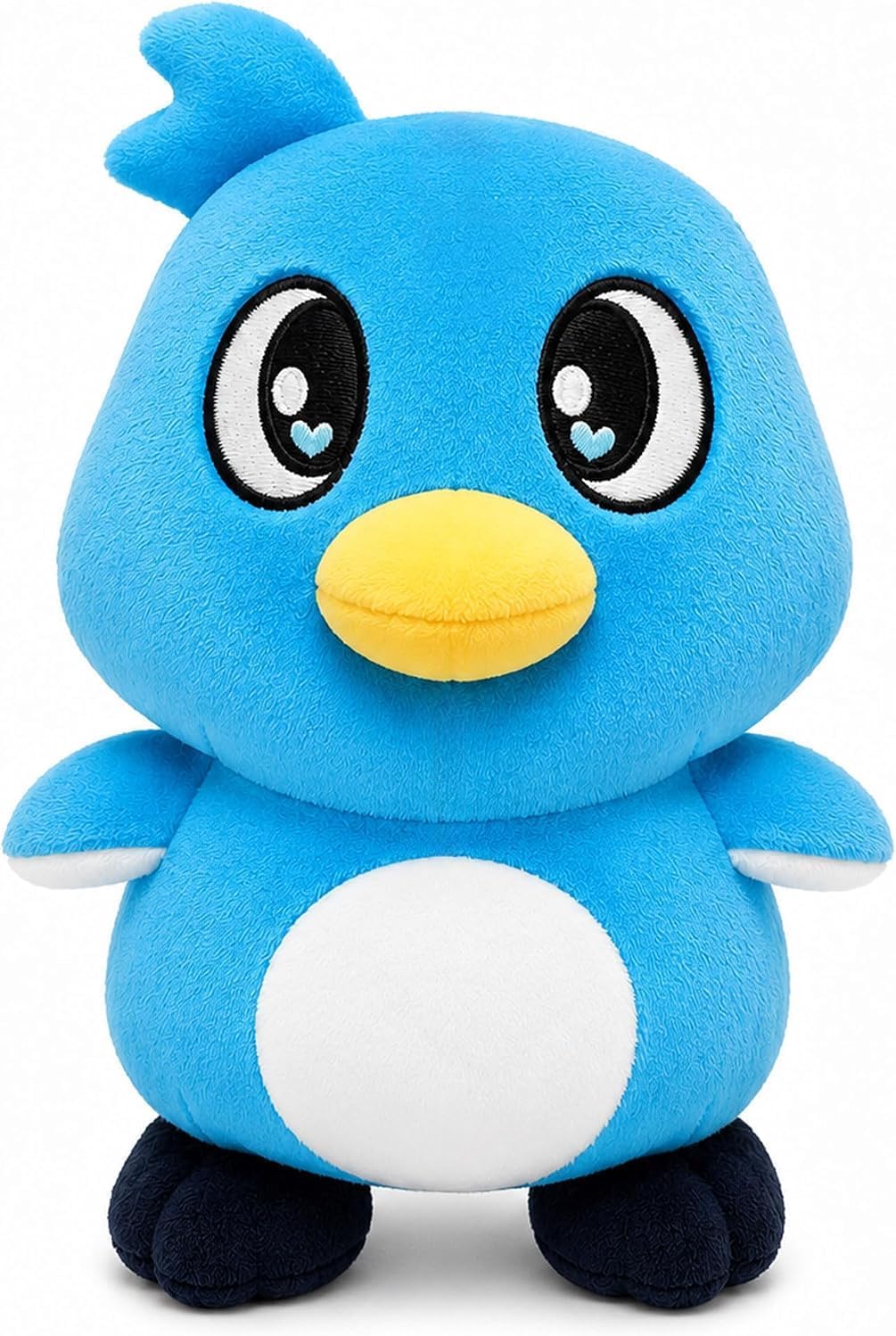 Filitask Milo - Almohada de felpa con diseño de pájaro de 9.8 in, a...