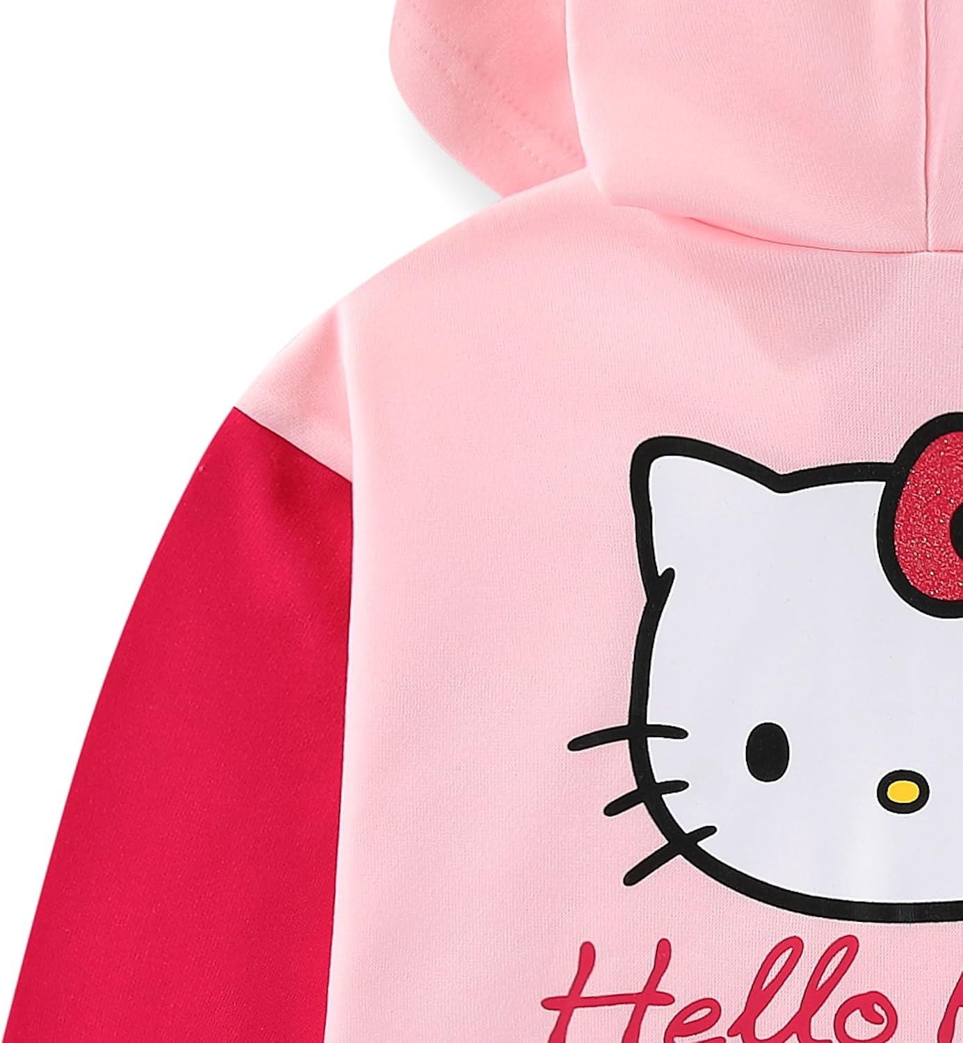 Hello Kitty Sanrio - Sudadera con capucha y cremallera completa par...