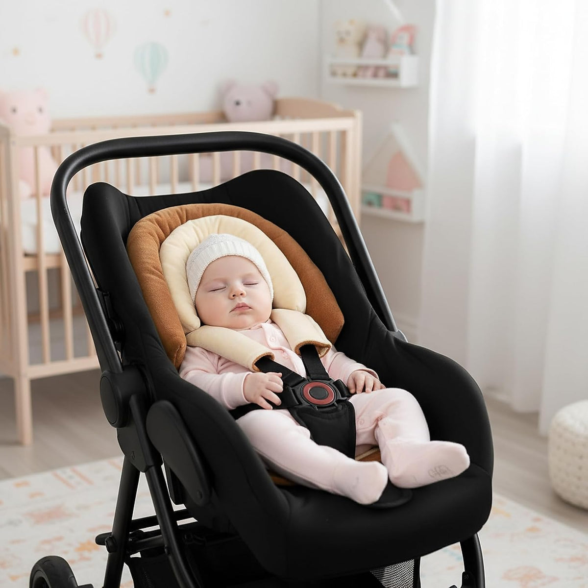 Soporte para la cabeza del asiento de automóvil y fundas para corre...