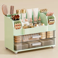 UFORU Organizador de maquillaje para tocador con 2 cajones grandes,...