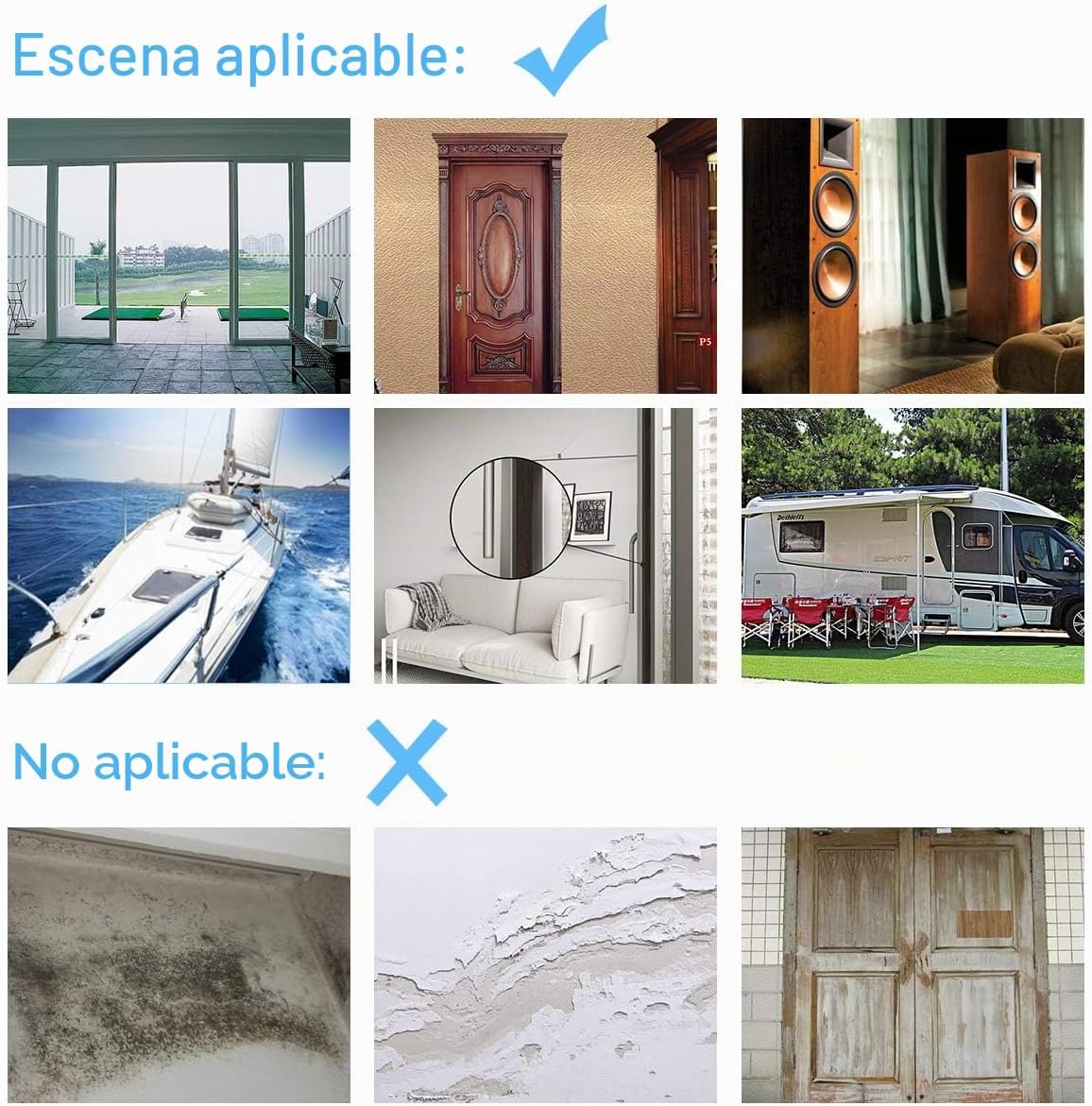 Cinta de espuma para sellar, burlete de 1\/2 pulgada de ancho x 1\/...
