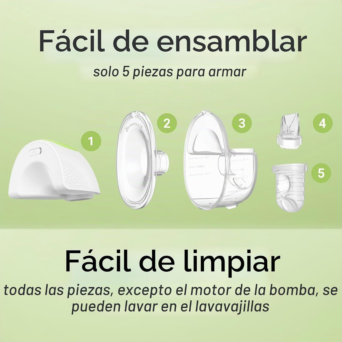 Ardo Melia - Extractor de leche manos libres portátil, grado hospit...