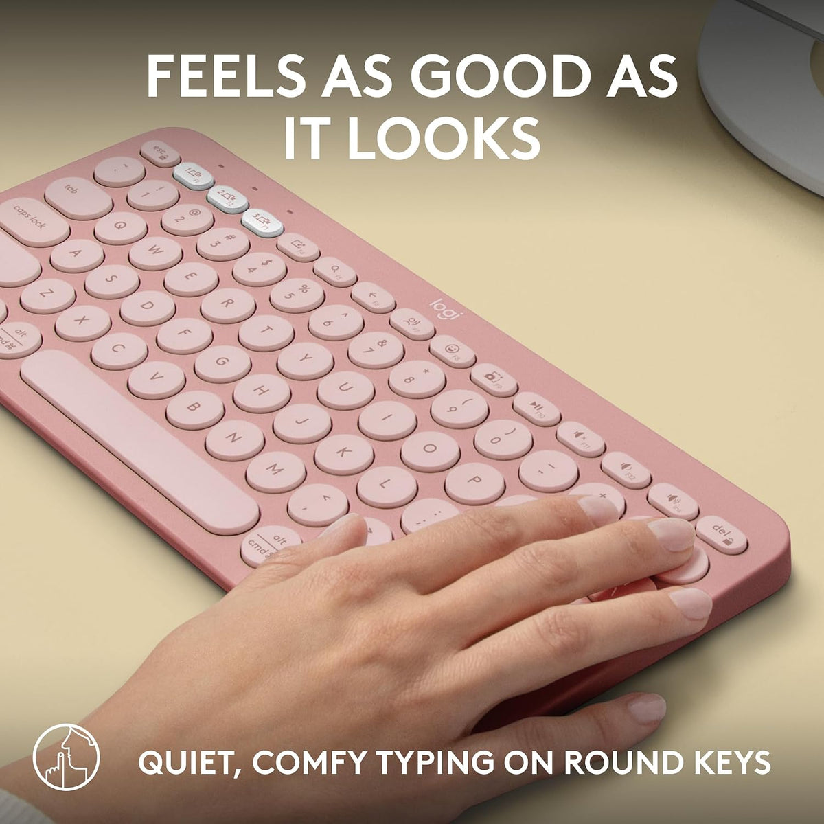 Logitech Pebble Keys 2 K380s Teclado inalámbrico Bluetooth - Tonal...