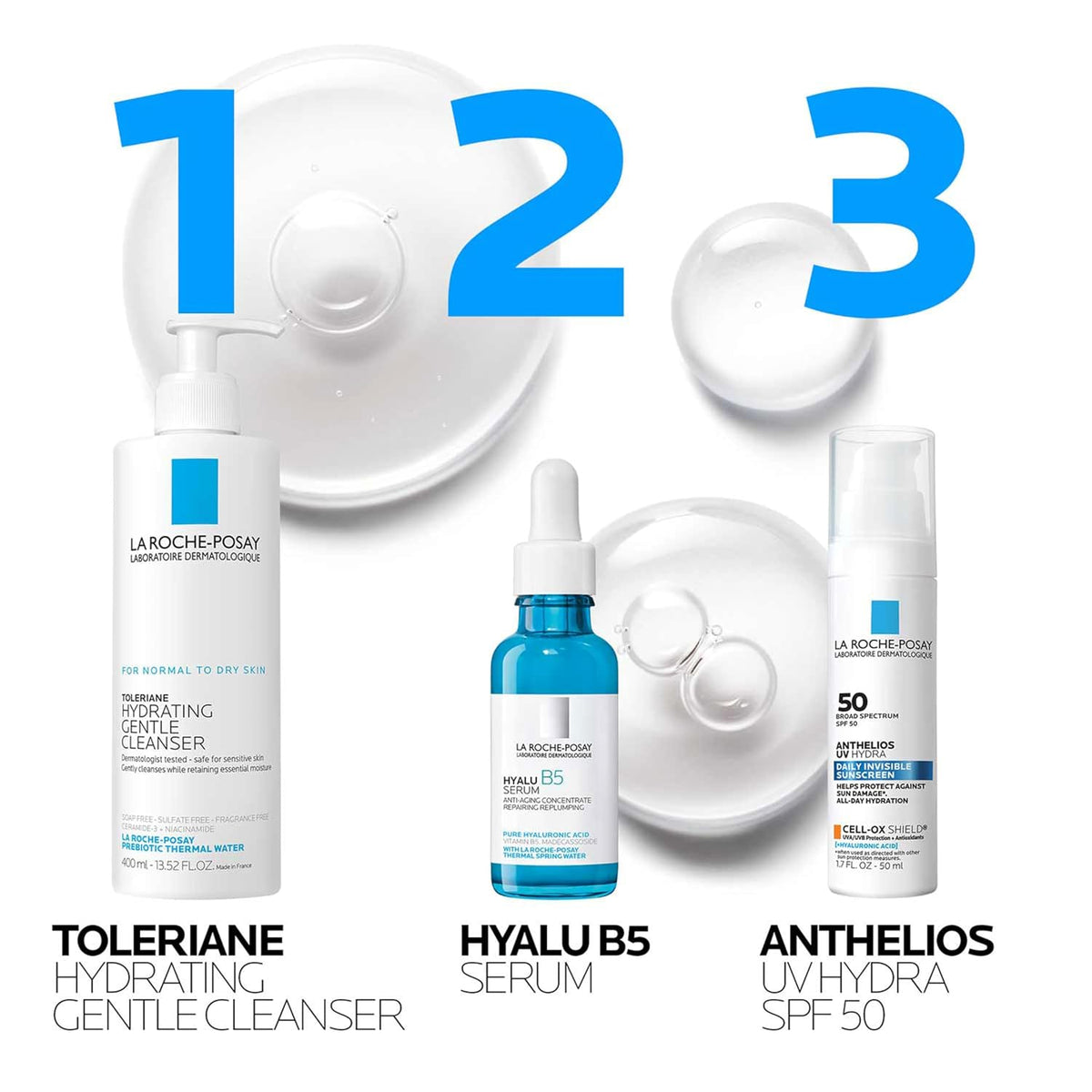 La Roche-Posay Hyalu B5 Suero antienvejecimiento de ácido hialuróni...