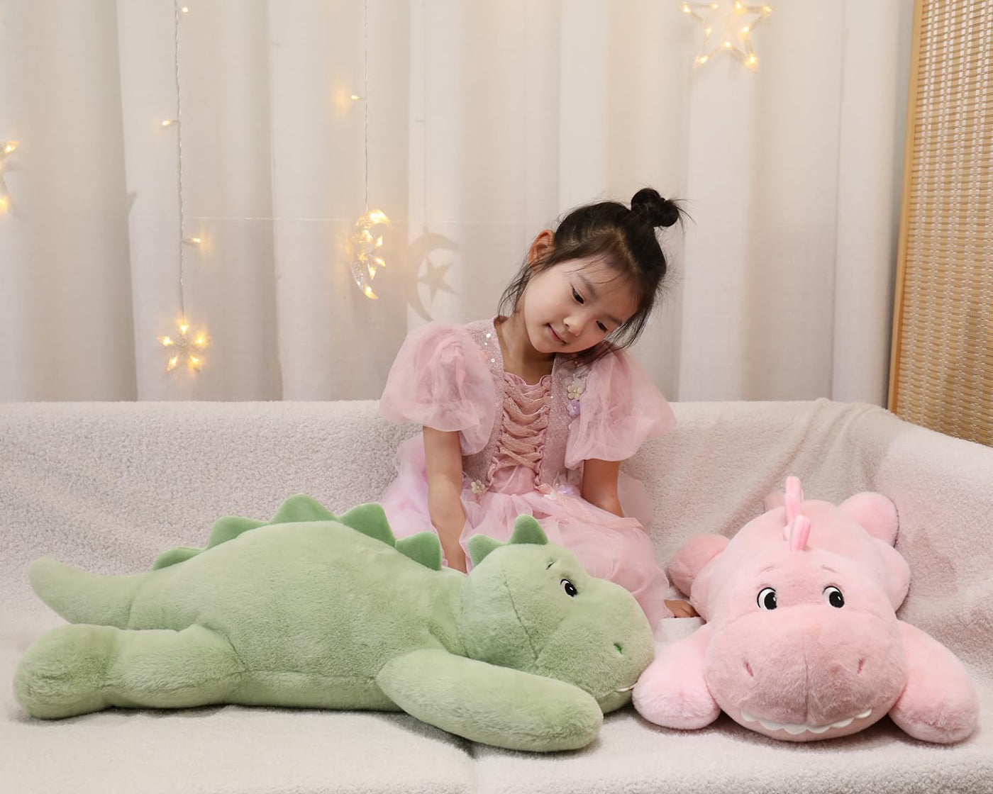 XMV Muñeco de peluche de dinosaurio con peso de 31 pulgadas y 5 lib...