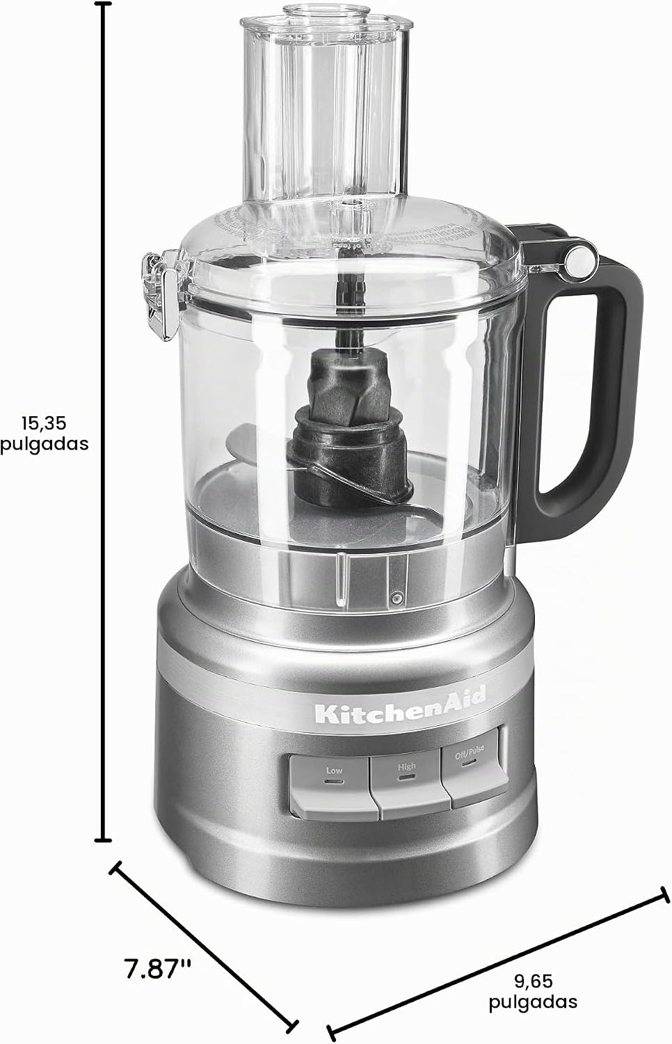 Procesador de alimentos KitchenAid, 7 tazas - KFP0718 | Almacenamie...