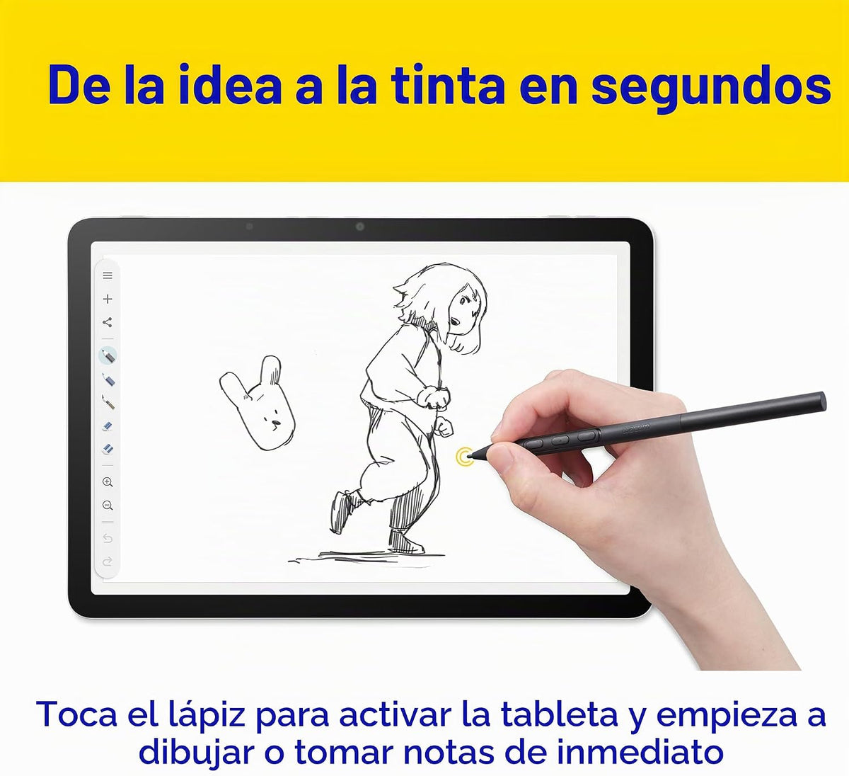Wacom MovinkPad 11, tableta de dibujo móvil Android, con Pro Pen 3...
