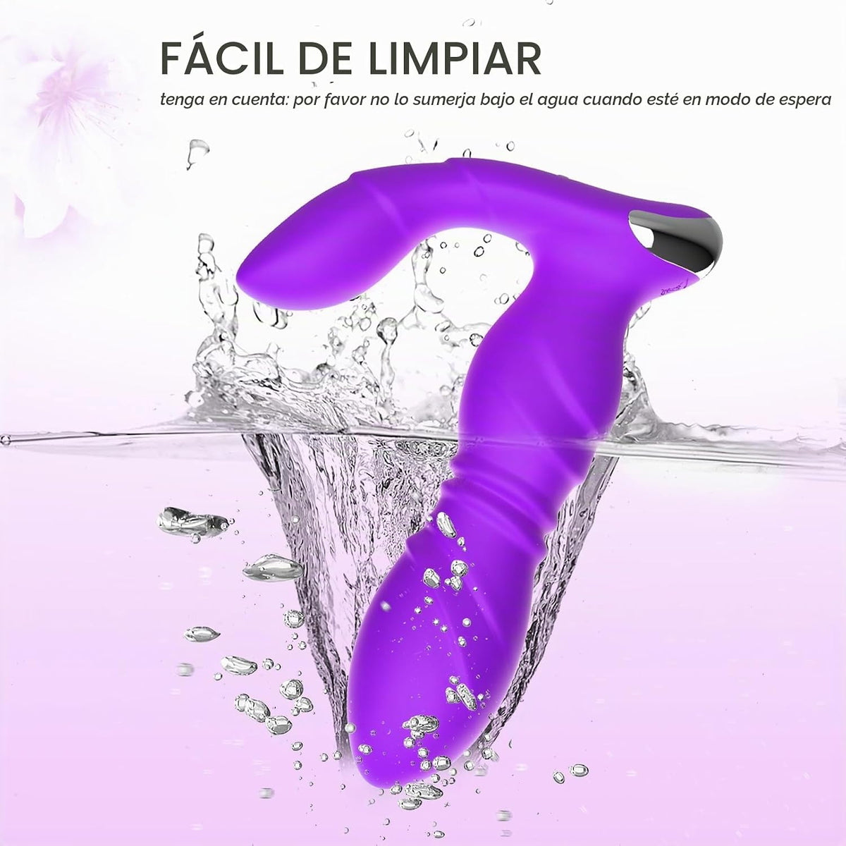 Juguetes sexuales para adultos para mujeres - Vibrador de empuje po...