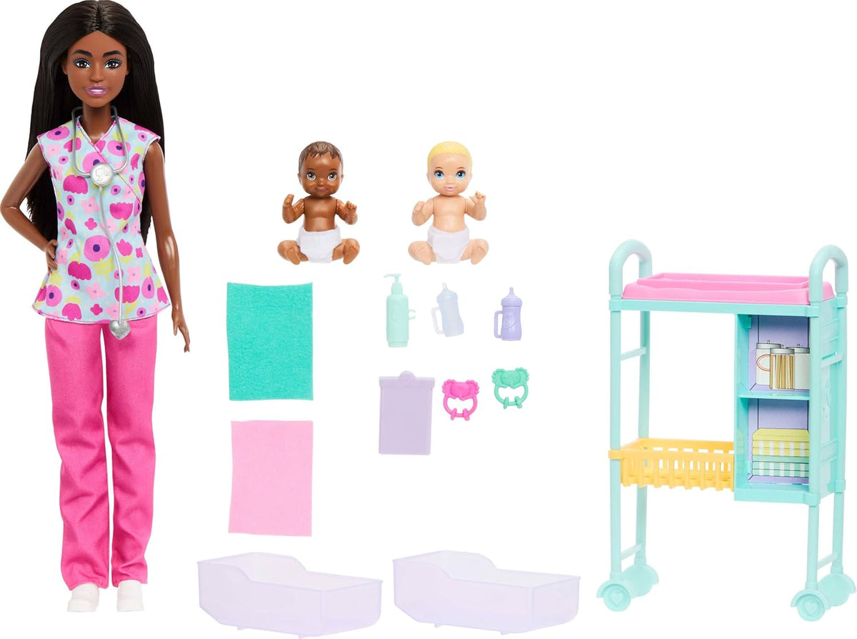 Barbie Carreras Baby Doctor Muñecas, juegos y accesorios | Muñeca B...