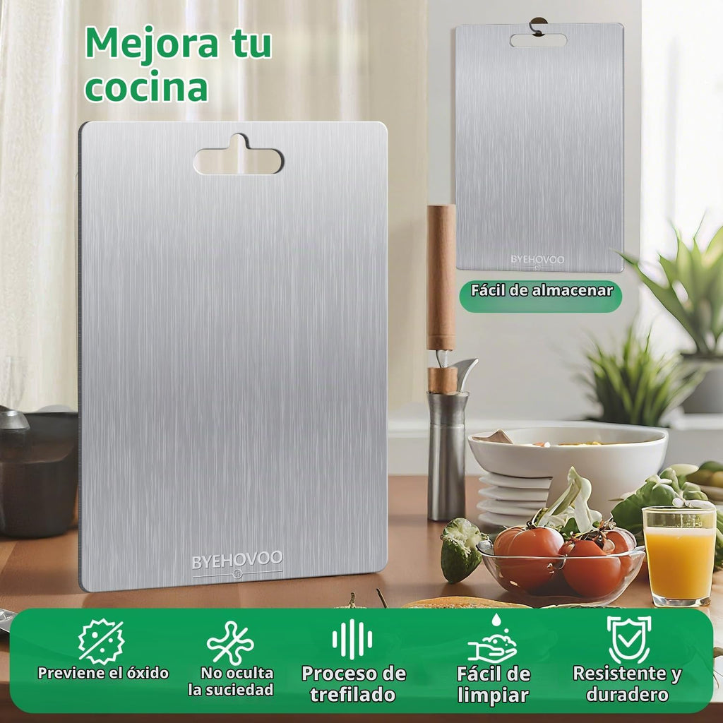 Tabla de Cortar de Titanio para Cocina, Tabla de Cortar de Titanio...