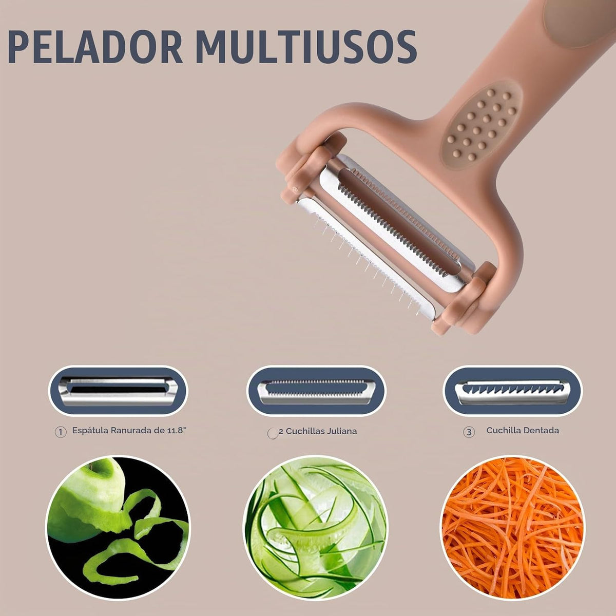 RAXCO - Juego de utensilios de cocina de silicona de 18 piezas y cu...