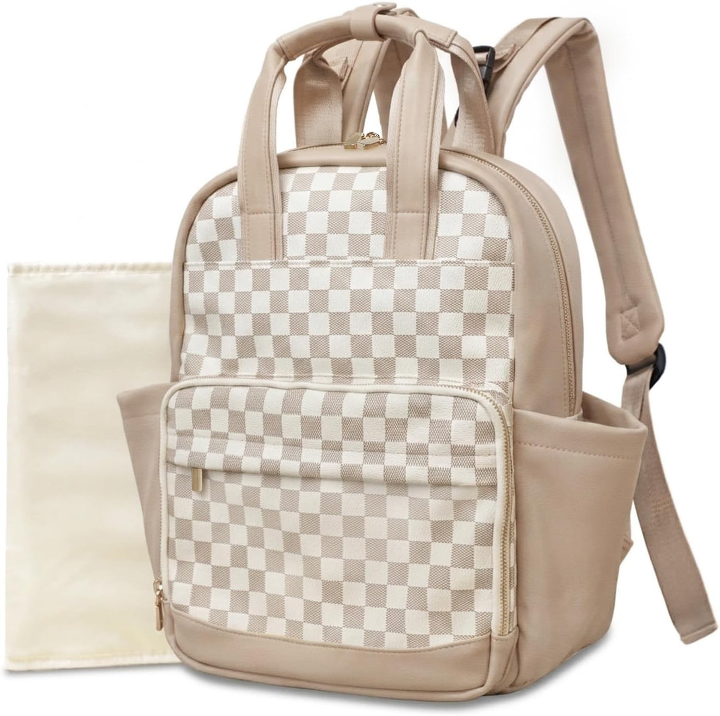 miss fong Bolsa de pañales pequeña \u2013 Mochila para pañales de b...