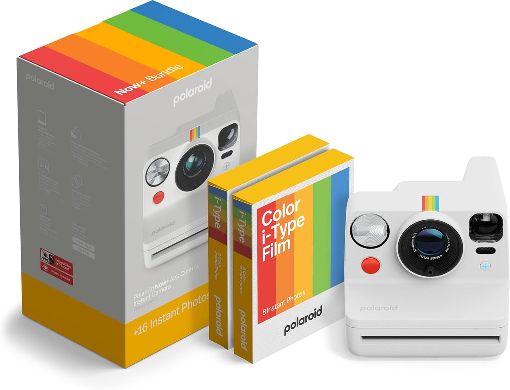Polaroid Now+ de tercera generación - Cámara instantánea I-Type + p...