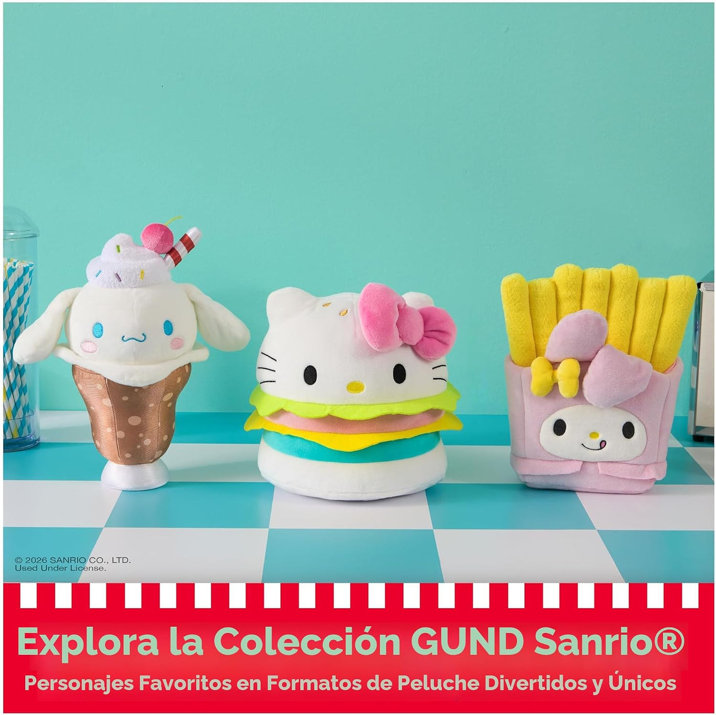 GUND Sanrio Pochacco Peluche, Peluche de Cachorro para Edades de 1...