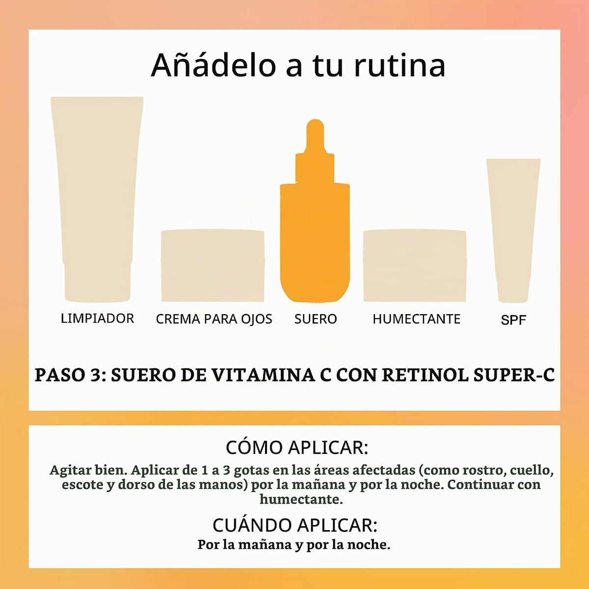 StriVectin Multi Action Super C Retinol Suero Iluminador y Corrector