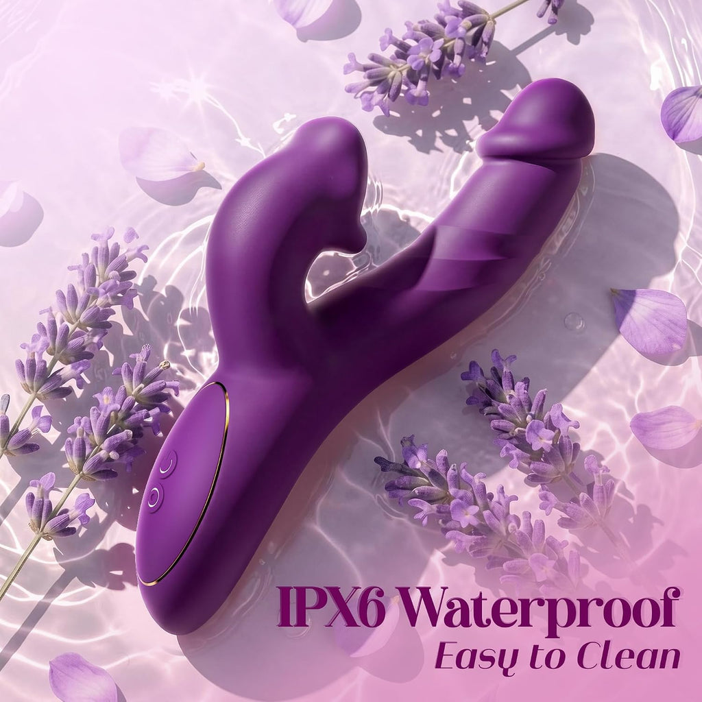 Toendi Juguete sexual con vibrador de succión, vibradores de conejo...