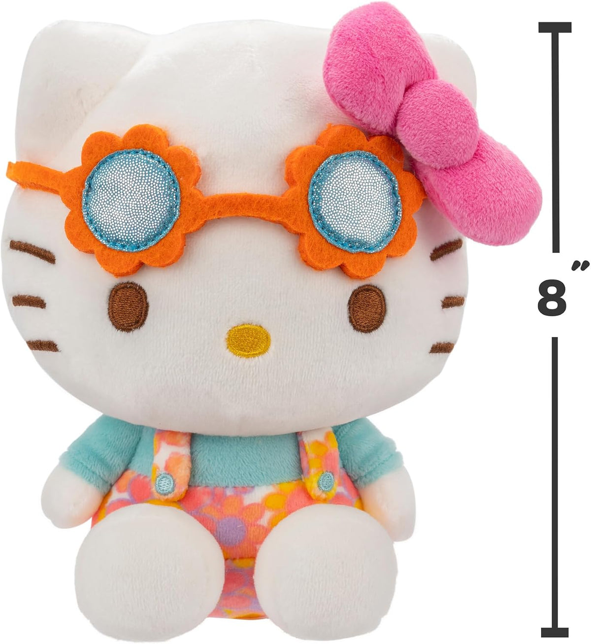 Hello Kitty y amigos: muñeco de peluche de 8 pulgadas con mono de f...