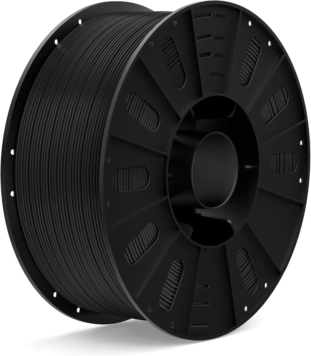 ELEGOO Filamento para impresora 3D PLA+ de 0.07 in, color negro, 6....