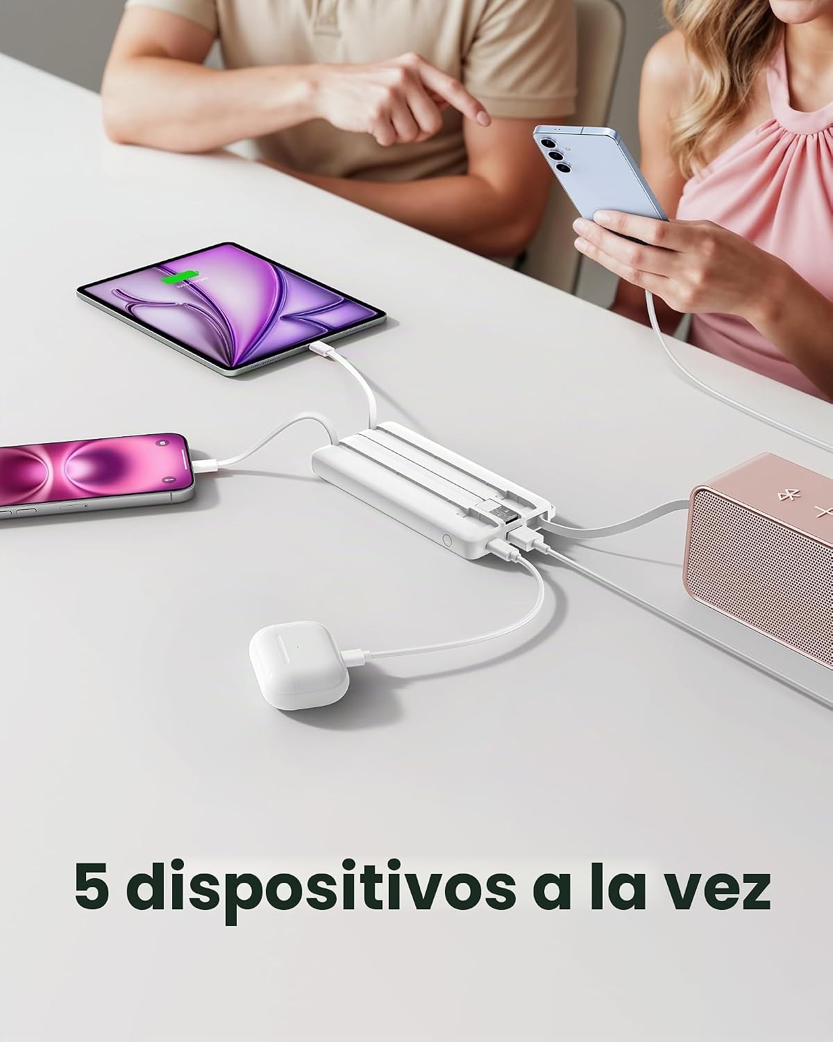 Coowisty Banco de energía portátil, cargador portátil delgado de 10...