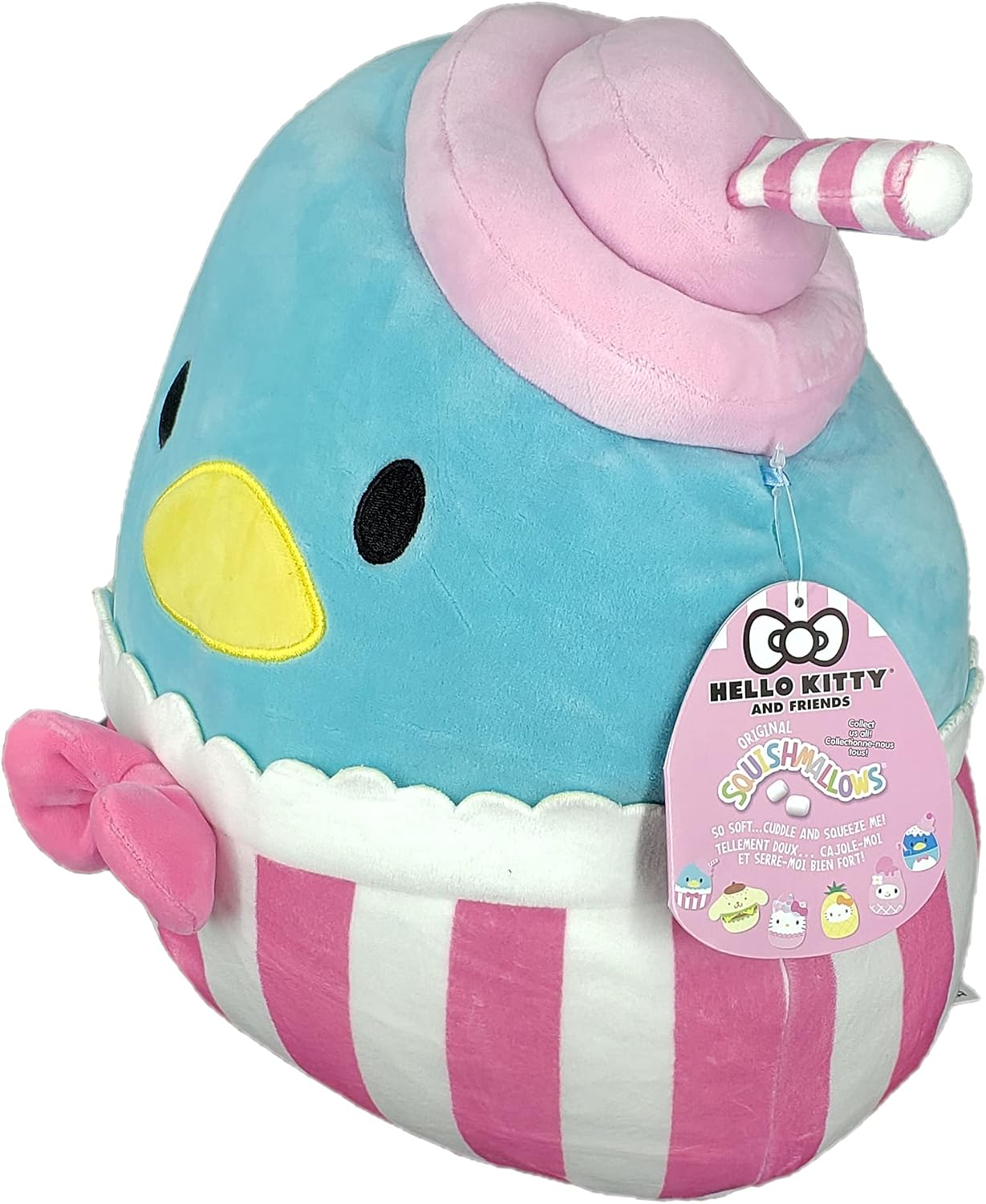 Squishmallows Peluche Kellytoy oficial de Sanrio Squad Hello Kitty...