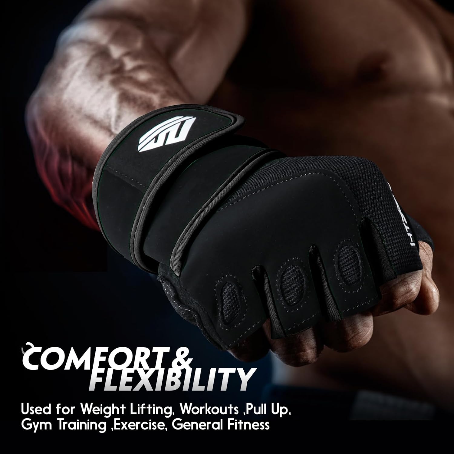 HTZPLOO Guantes de entrenamiento, guantes de gimnasio, guantes de l...