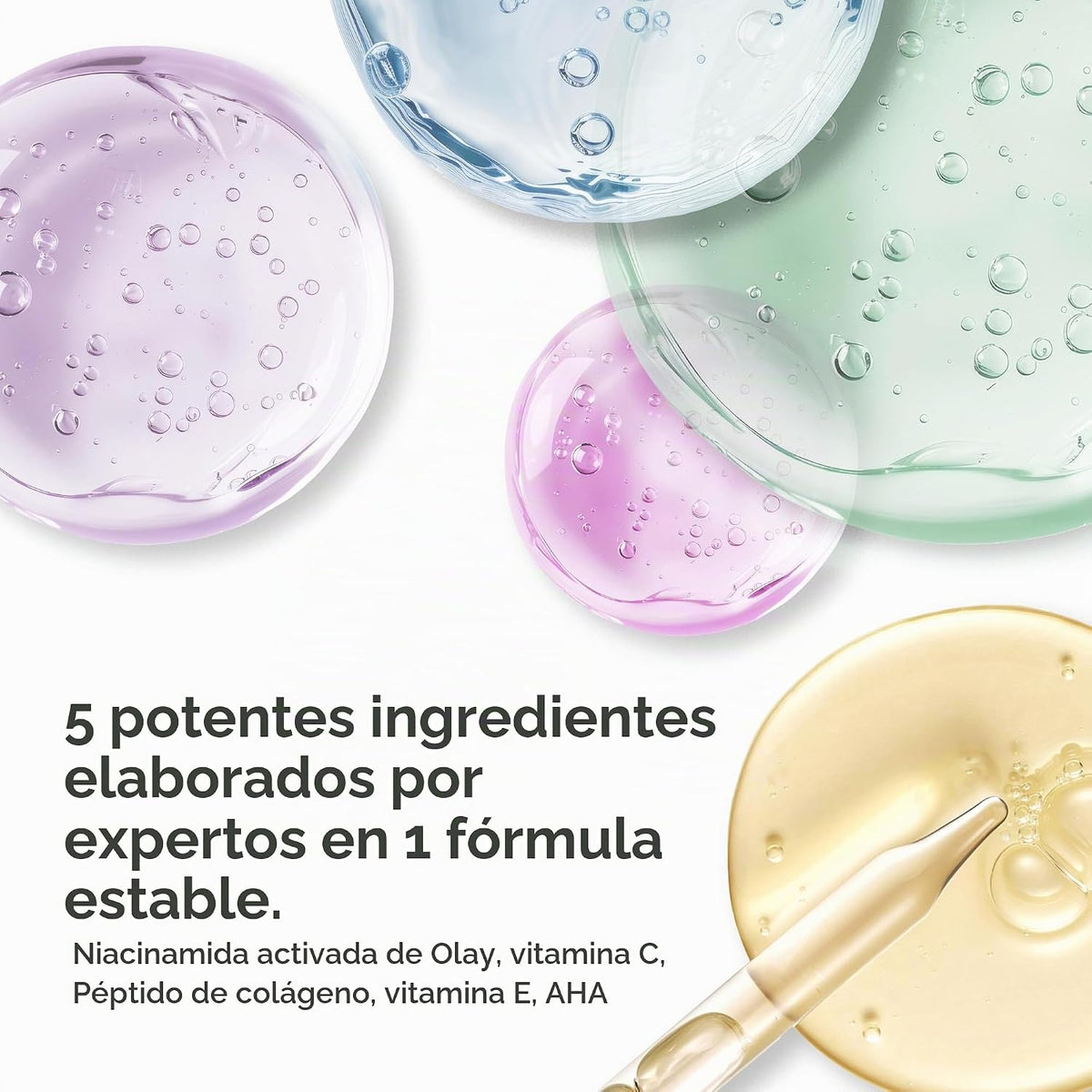 Olay Super Serum - Suero brillante para la cara, niacinamida activa...