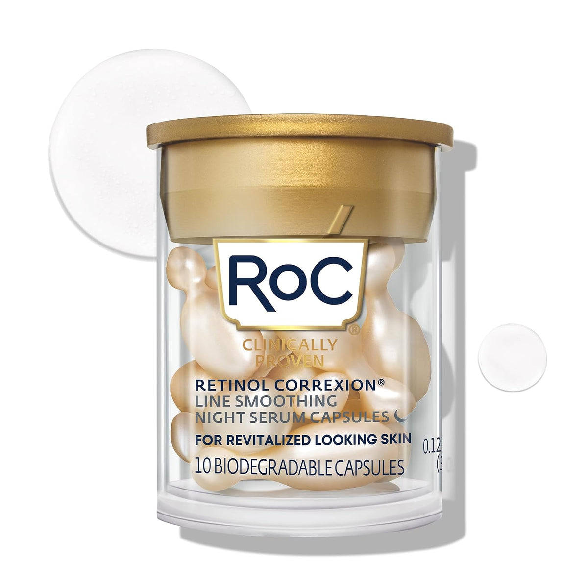 RoC Retinol Correxion Cápsulas de suero antienvejecimiento antiarru...