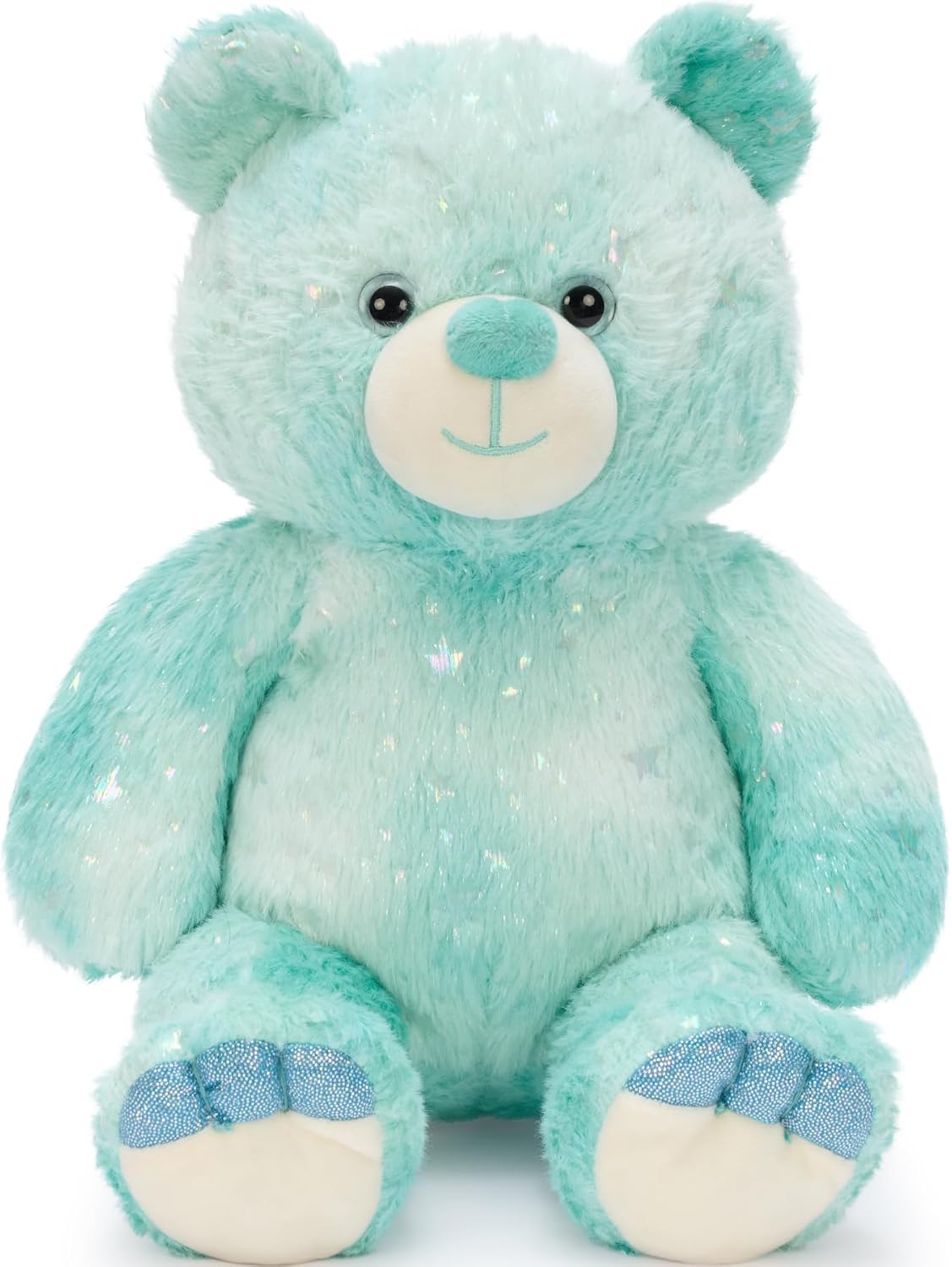 Tezituor Oso de peluche arcoíris de 13.78 pulgadas, oso de peluche...