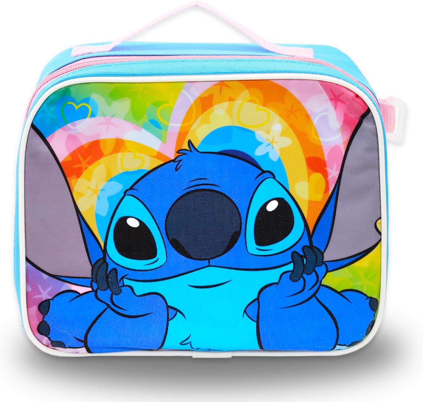 Mochila Stitch con juego de lonchera para niños, paquete escolar, m...