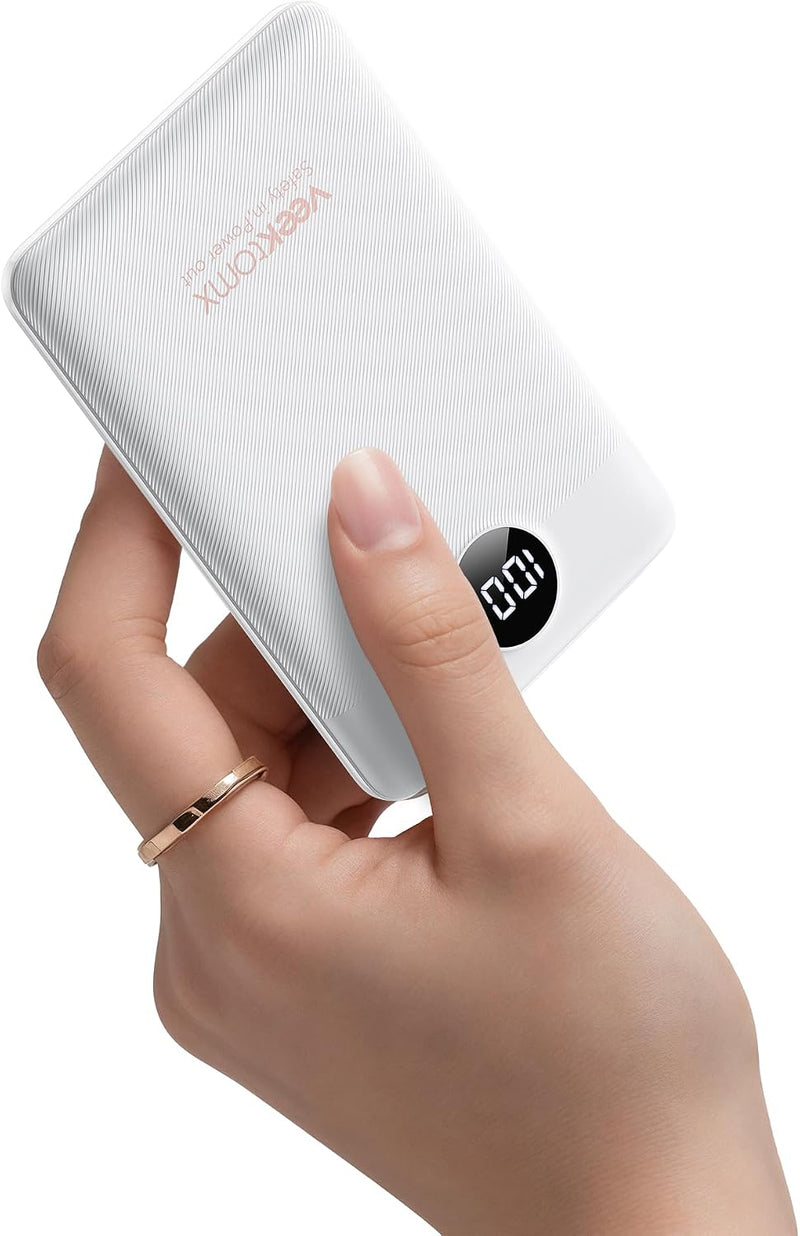 Cargador portátil 10000mAh, banco de energía ultra delgado de carga...