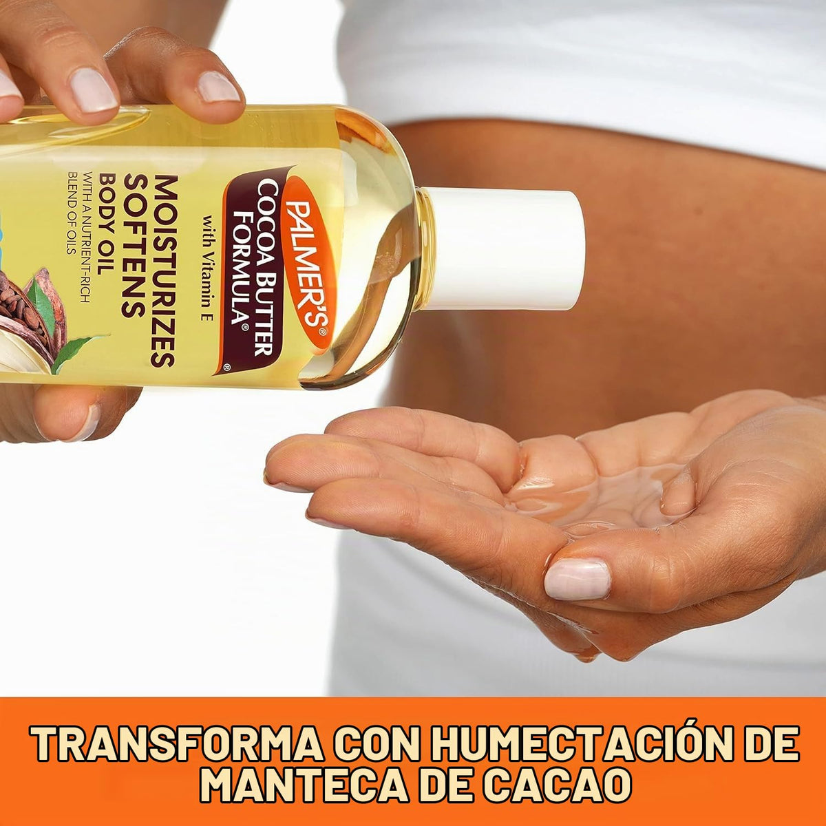 Palmer's Aceite corporal de fórmula de manteca de cacao, 8.50 o...