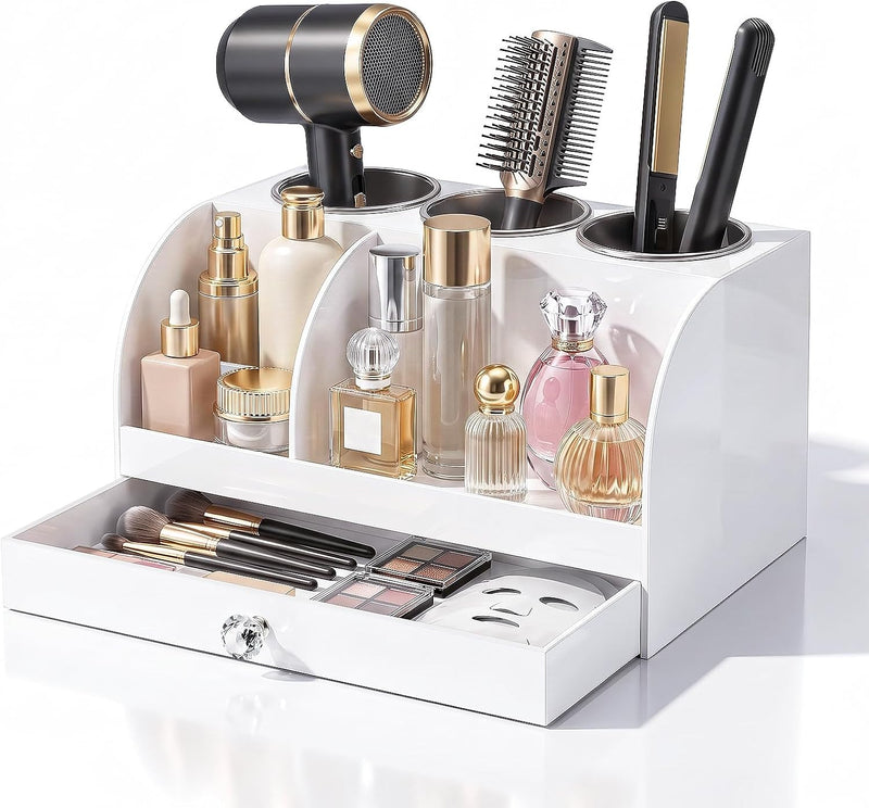Organizador de herramientas para el cabello con cajón, organizador...