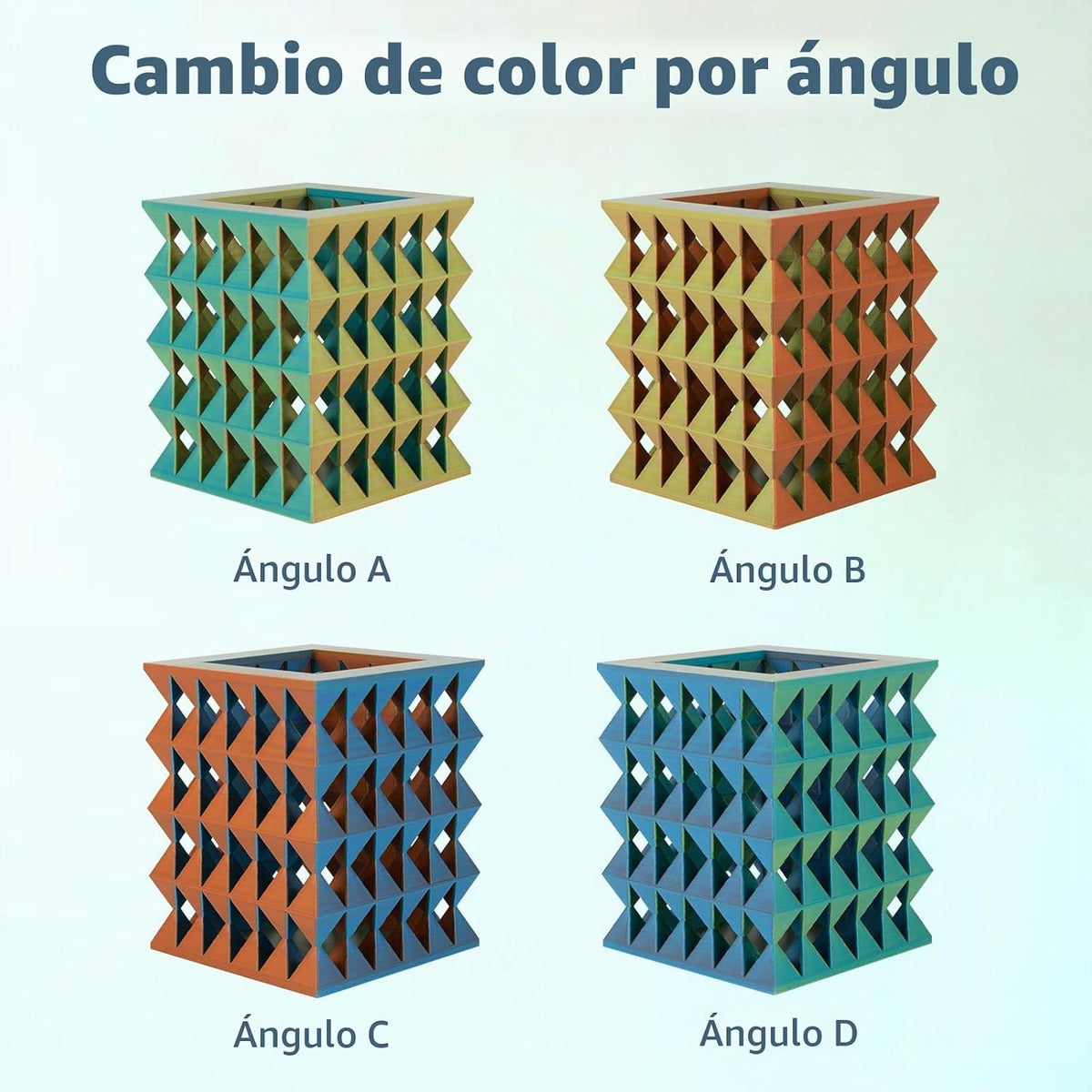 iSANMATE Paquete de filamento mate tricolor, paquete de filamento a...
