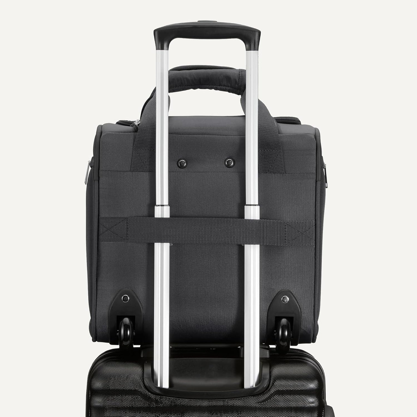 Amazon Basics Equipaje de viaje rodante para llevar a bordo, para d...
